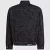 Allover-Monogramm-Jeansjacke Allover-Monogramm-Jeansjacke