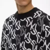 Allover-Monogramm-Pullover Allover-Monogramm-Pullover