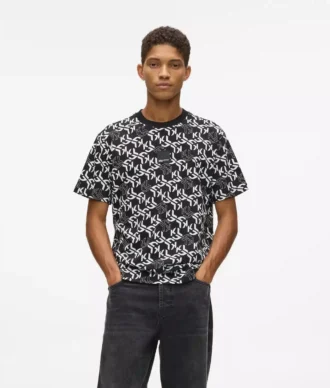 Allover-Monogramm-T-Shirt