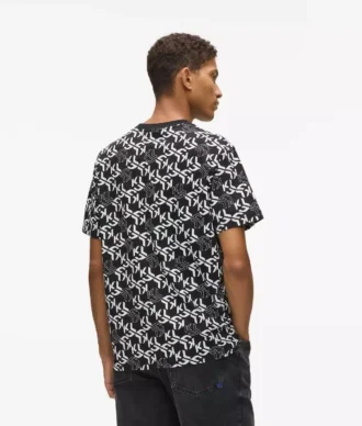 Allover-Monogramm-T-Shirt