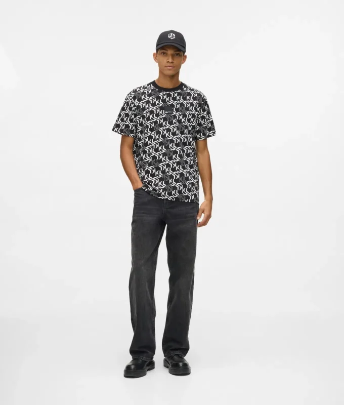 Allover-Monogramm-T-Shirt Allover-Monogramm-T-Shirt