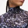 Allover-Print-Mesh-Oberteil