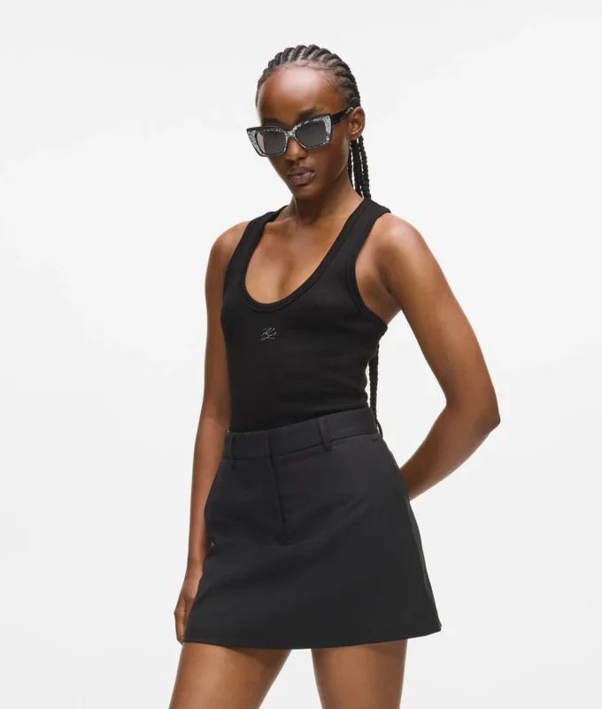 Autograph geripptes Tanktop