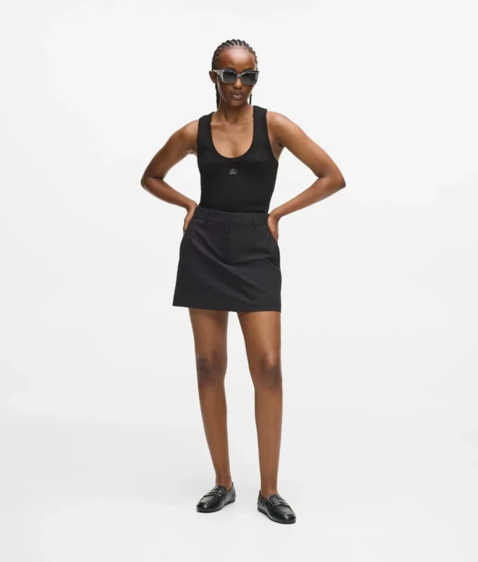 Autograph geripptes Tanktop