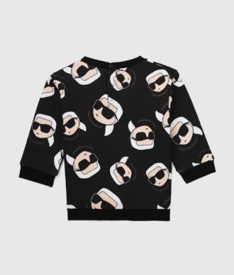 Baby Ikon Sweatshirt mit Allover-Print