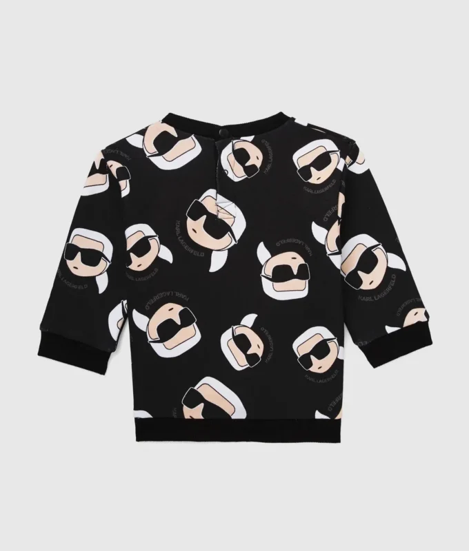 Baby Ikon Sweatshirt mit Allover-Print Baby Ikon Sweatshirt mit Allover-Print