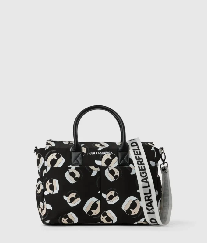 Baby Ikon Wickeltasche mit Allover-Print Baby Ikon Wickeltasche mit Allover-Print