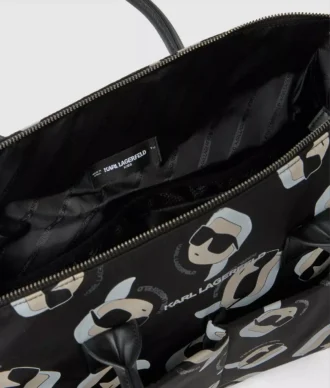 Baby Ikon Wickeltasche mit Allover-Print