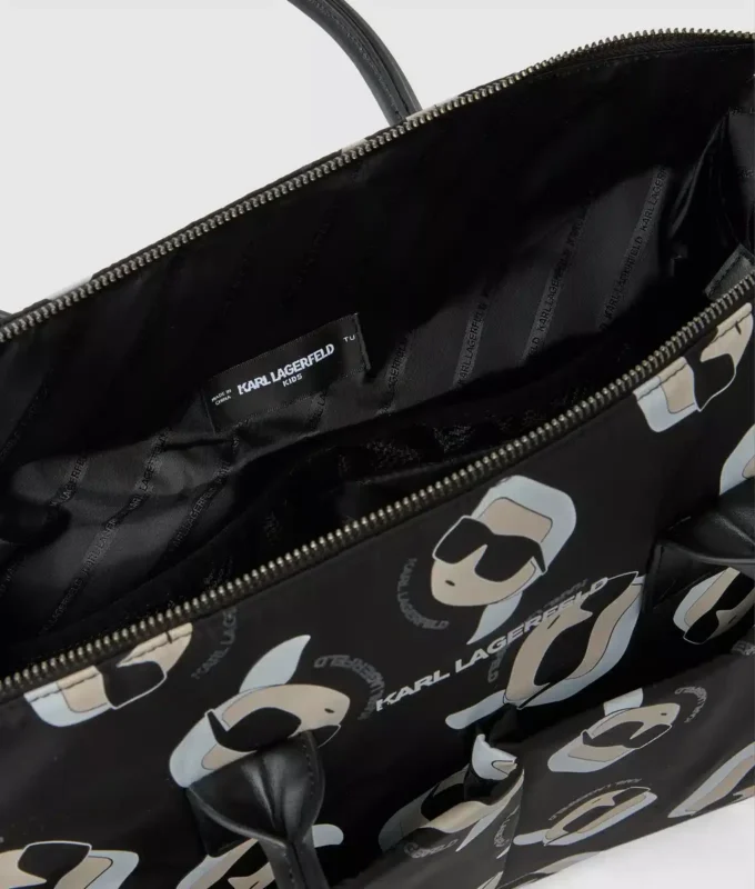 Baby Ikon Wickeltasche mit Allover-Print Baby Ikon Wickeltasche mit Allover-Print