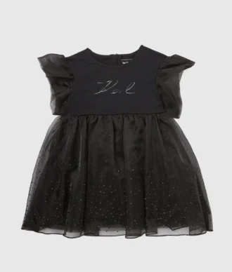 Baby-Strass-Netzkleid