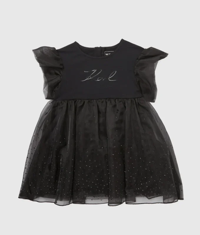 Baby-Strass-Netzkleid Baby-Strass-Netzkleid