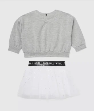 Baby-Sweatshirt und Rock im Geschenkset