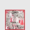 Bandana-Schal mit Graffiti-Print Bandana-Schal mit Graffiti-Print