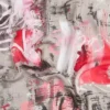 Bandana-Schal mit Graffiti-Print Bandana-Schal mit Graffiti-Print