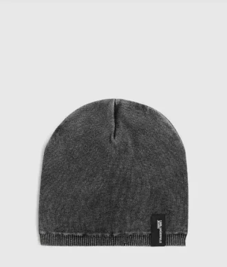 Beanie mit gewaschenem Logo-Patch