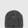 Beanie mit gewaschenem Logo-Patch Beanie mit gewaschenem Logo-Patch