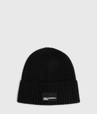 Beanie mit Logo-Patch