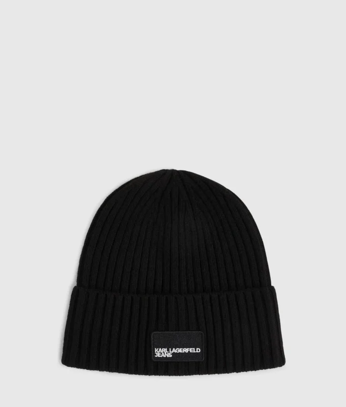Beanie mit Logo-Patch