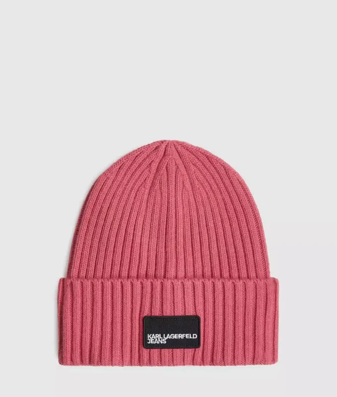 Beanie mit Logo-Patch
