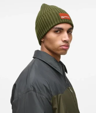 Beanie mit Logo-Patch
