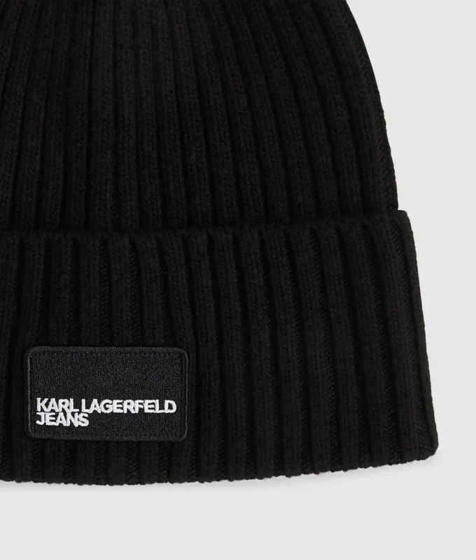 Beanie mit Logo-Patch