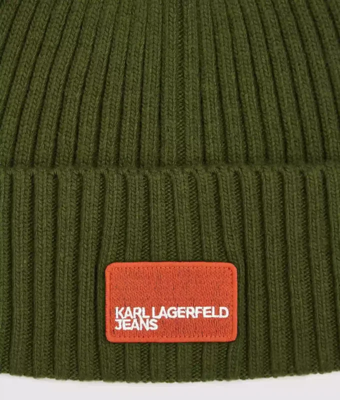 Beanie mit Logo-Patch