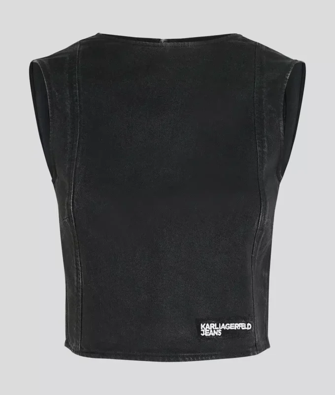 BESCHICHTETES DENIM-OBERTEIL