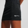 BESCHICHTETES DENIMKLEID BESCHICHTETES DENIMKLEID