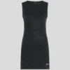 BESCHICHTETES DENIMKLEID BESCHICHTETES DENIMKLEID