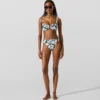 Bikini-Höschen mit Fächerprint Bikini-Höschen mit Fächerprint