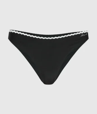 Bikini-Höschen mit Wellenkante