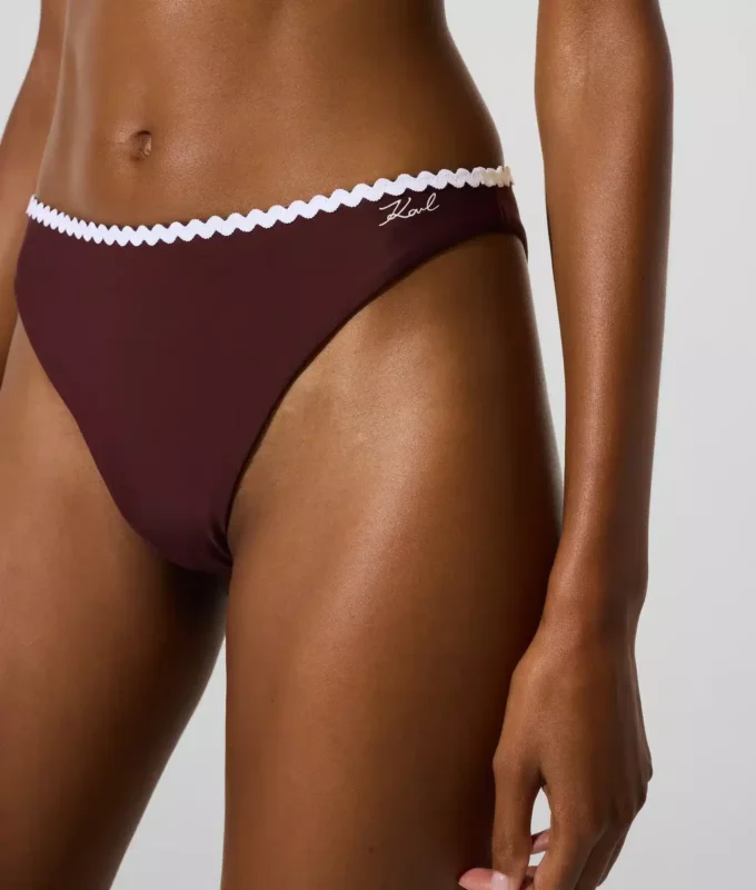 Bikini-Höschen mit Wellenkante Bikini-Höschen mit Wellenkante