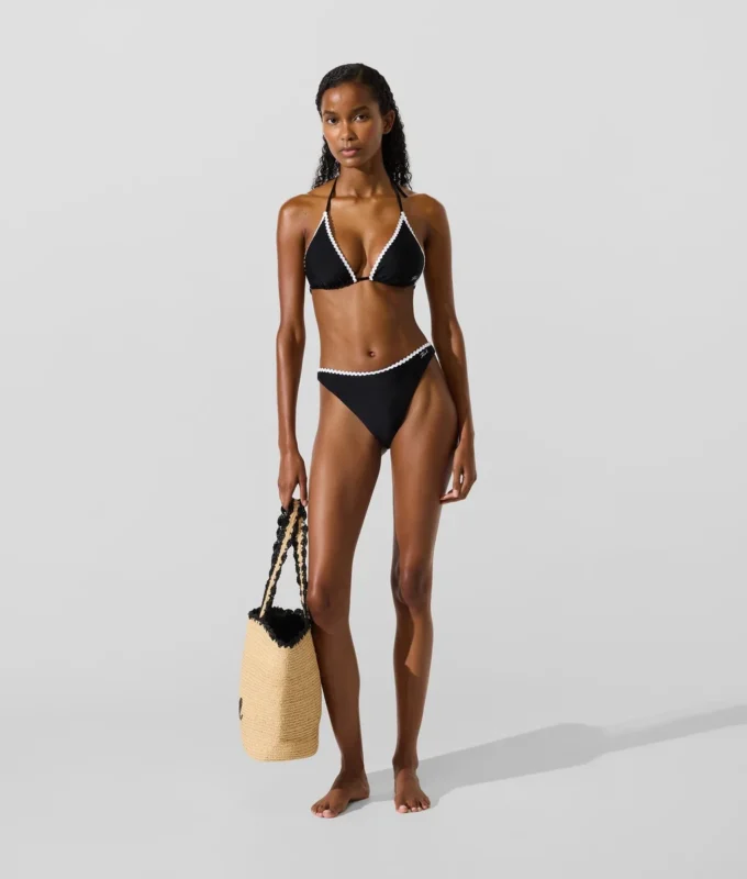 Bikini-Höschen mit Wellenkante Bikini-Höschen mit Wellenkante