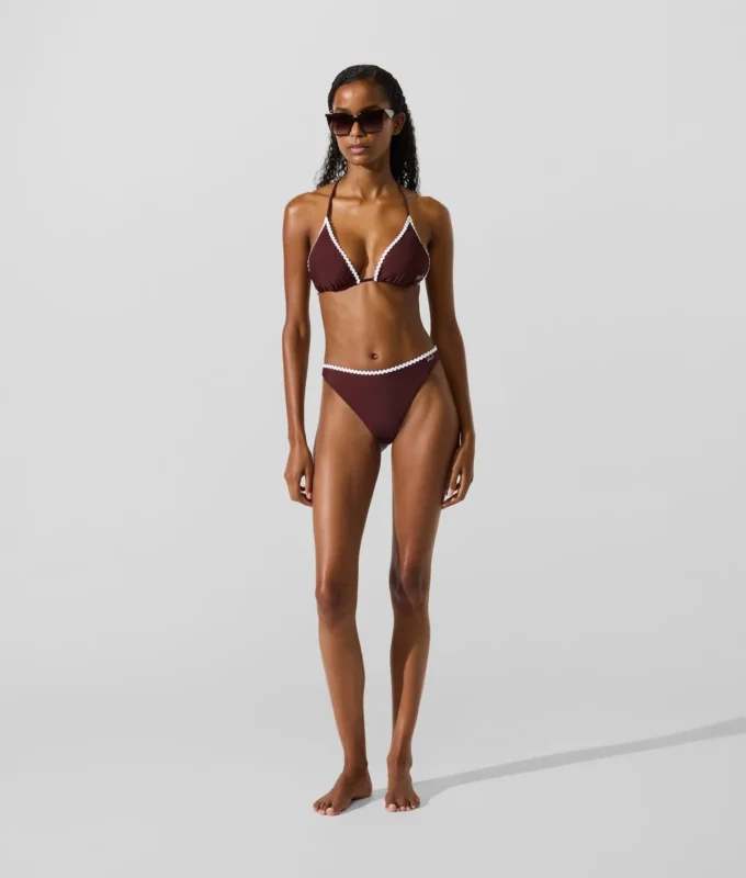 Bikini-Höschen mit Wellenkante Bikini-Höschen mit Wellenkante