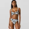 Bikini-Oberteil mit Fächerprint Bikini-Oberteil mit Fächerprint