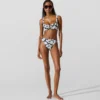 Bikini-Oberteil mit Fächerprint Bikini-Oberteil mit Fächerprint