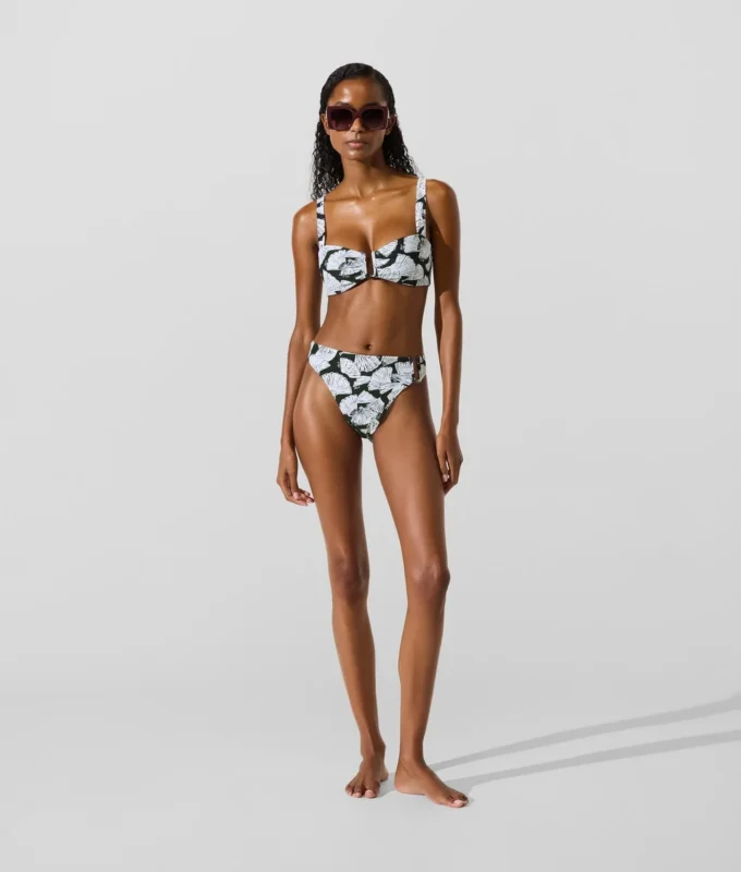Bikini-Oberteil mit Fächerprint Bikini-Oberteil mit Fächerprint