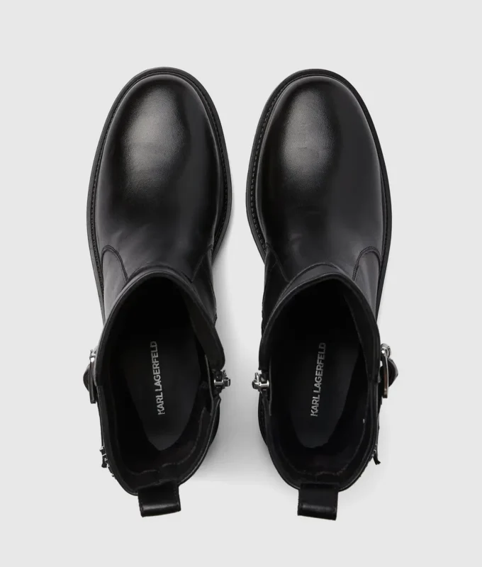 Binky Mid-Calf-Stiefel mit Schnalle Binky Mid-Calf-Stiefel mit Schnalle