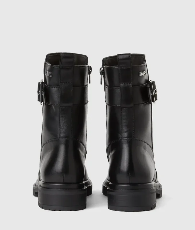 Binky Mid-Calf-Stiefel mit Schnalle Binky Mid-Calf-Stiefel mit Schnalle