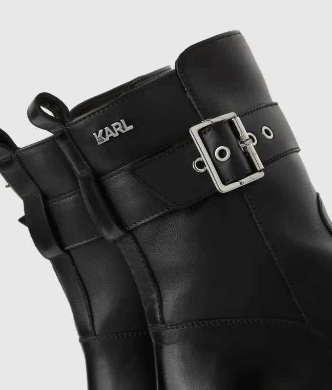 Binky Mid-Calf-Stiefel mit Schnalle Binky Mid-Calf-Stiefel mit Schnalle