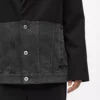 Blazer mit Denim-Einsatz Blazer mit Denim-Einsatz