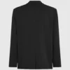 Blazer mit Denim-Einsatz Blazer mit Denim-Einsatz