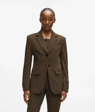 Blazer mit Druckknöpfen