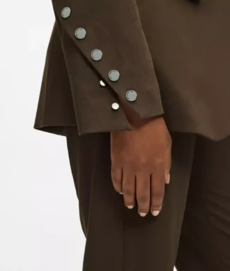 Blazer mit Druckknöpfen