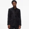 Blazer mit hohem Stehkragen Blazer mit hohem Stehkragen