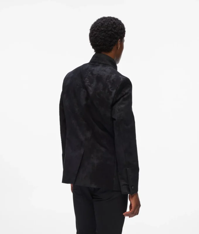 Blazer mit hohem Stehkragen Blazer mit hohem Stehkragen