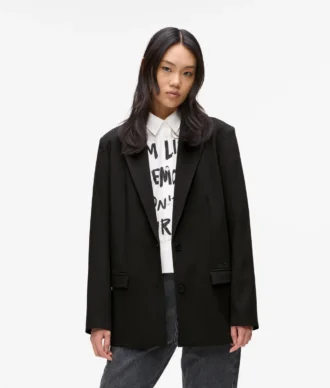 Blazer mit Karl-Zitat