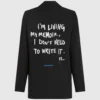Blazer mit Karl-Zitat Blazer mit Karl-Zitat