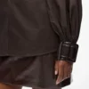Bluse mit Ballonärmeln