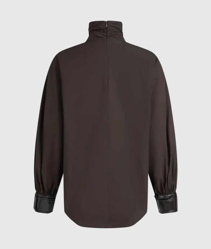Bluse mit Ballonärmeln